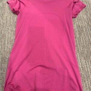 Sonic pink Lululemon Swiftly Tee